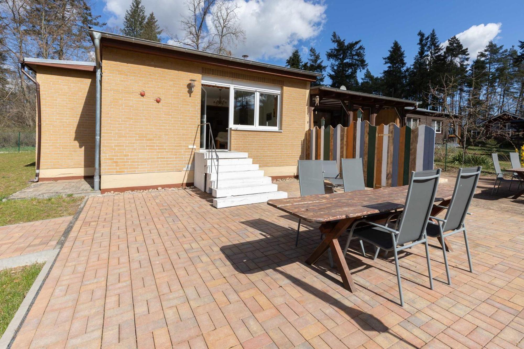 Ferienhaus Neuland 5 - Entspannung In Seenaehe Lychen Esterno foto